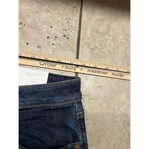 American Eagle Jeans Mens 36x32 Blue Airflex Plus Athletic Skinny Stretch NEW - Picture 6 of 8